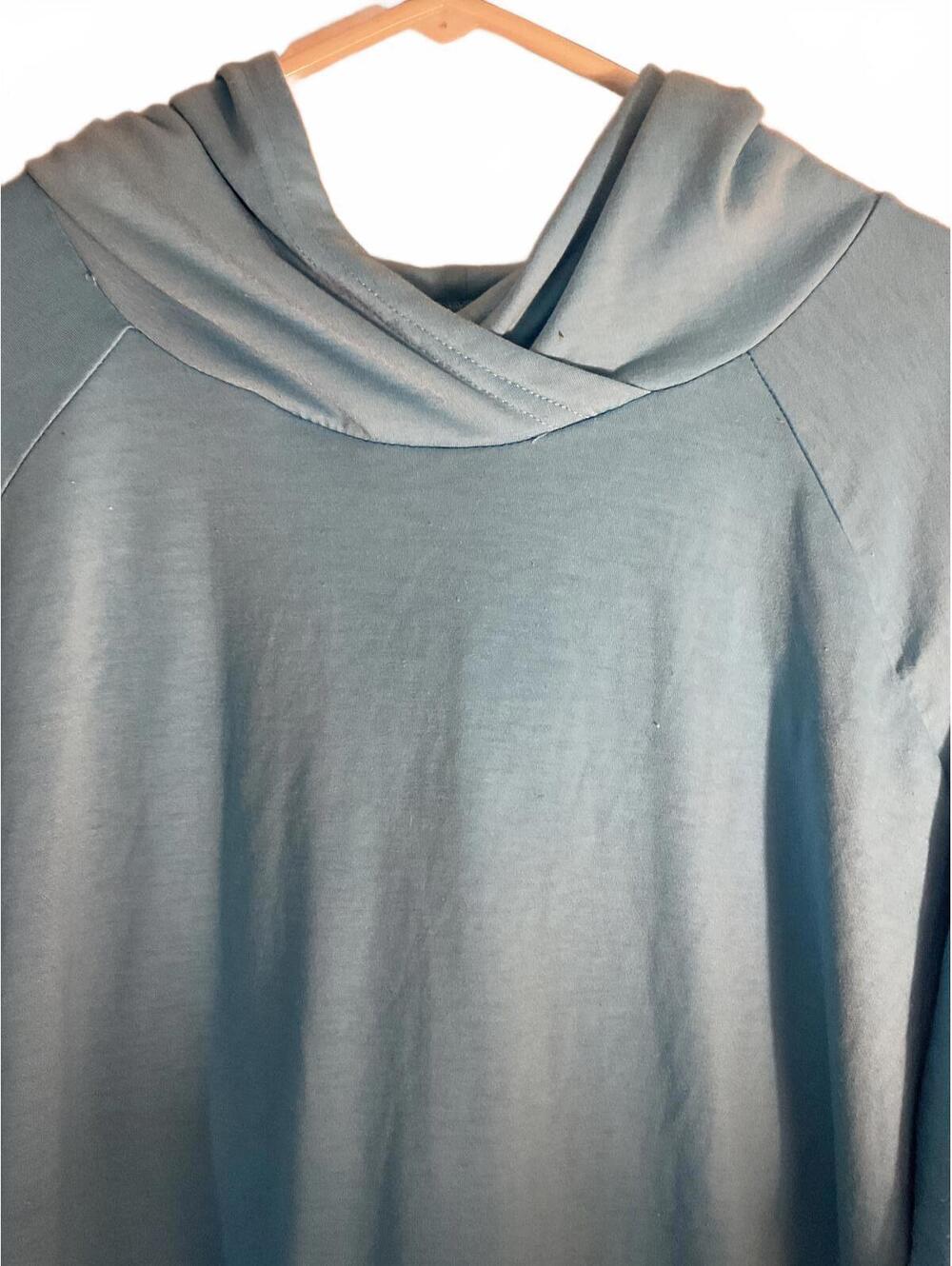 LuLaRoe Sky Blue Hoodie Size 2XL - Picture 5 of 8